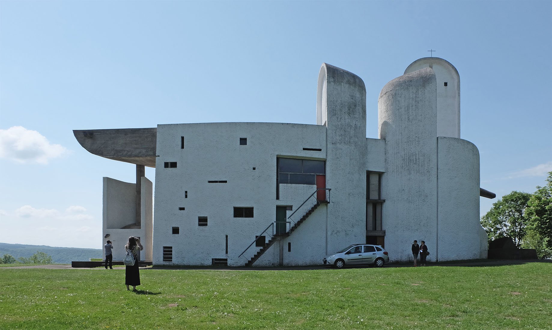 www.archipicture.ch - Le Corbusier - Notre-Dame-du-Haut Chapel